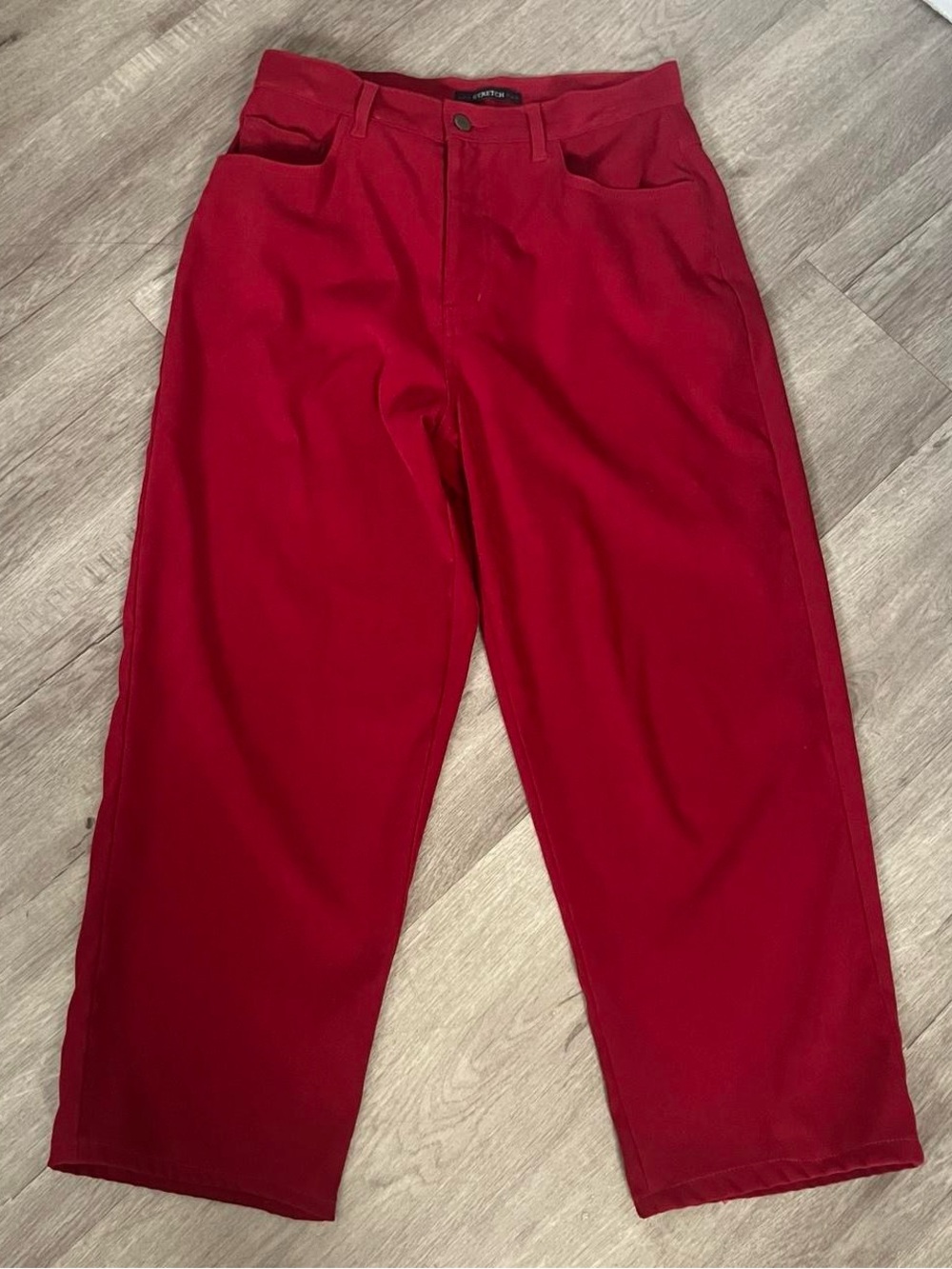 Red Pants by Bill Blass